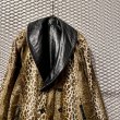 画像4: Used - Leather x Leopard Reversible Coat (4)