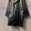 画像8: Used - Leather x Leopard Reversible Coat (8)