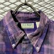 画像5: L.L.Bean - 80's Gradient Check Shirt (5)