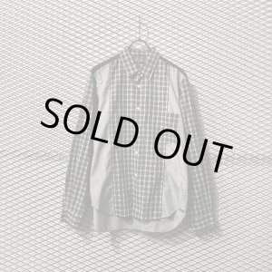 画像: COMME des GARCONS HOMME - Check x Dot Switching Shirt