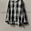 画像3: BLANCK - Shadow Check Open Collar Shirt (3)