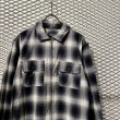 画像4: HUF - Shadow Check Zip Shirt (4)