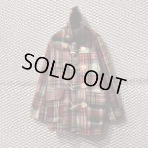 画像: NOZOMI ISHIGURO - Tartan Check Switching Duffle Coat 