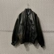 画像3: HIROKO KOSHINO - Calf Leather Stadium Jacket (3)