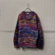 画像1: Used - Multicolor Silk Knit (1)