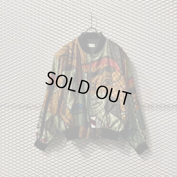 画像1: Picasso - 90's "Picasso" Silk Blouson (1)