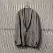 画像1: HELMUT LANG - Herringbone Shawl Collar Jacket  (1)