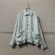 画像1: SHAREEF - Striped Rayon Shirt Jacket (1)