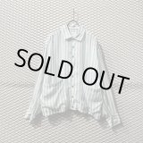 画像: SHAREEF - Striped Rayon Shirt Jacket