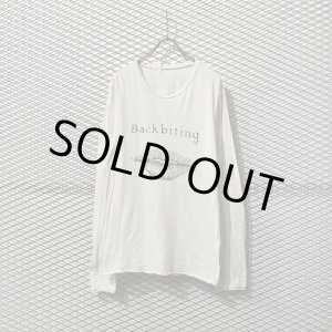 画像: N.HOOLYWOOD - "Lip" Long Sleeve Tee