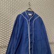 画像2: UMIT BENAN - Corduroy Baseball Shirt (Blue) (2)