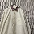 画像4: COMME des GARCONS HOMME - 90's Collar Switching Shirt (4)