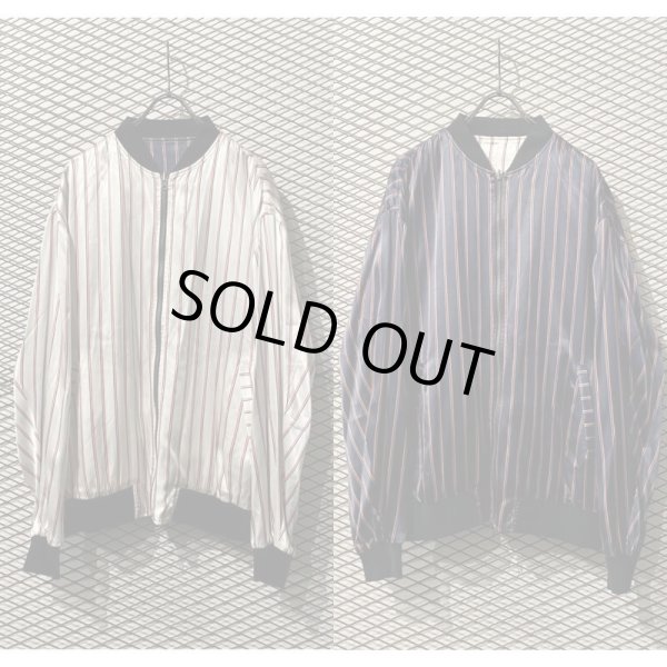 画像1: 3.1 Phillip Lim - Striped Reversible Blouson (1)