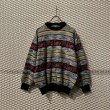 画像1: KENZO - 90's Flower × Border Knit (1)