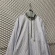 画像2: CMMN SWDN - Half Zip Switching Striped Shirt (2)