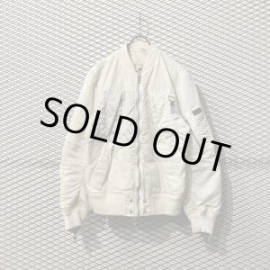 画像: DIESEL - Rebuilding Bomber Jacket (White) 