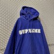 画像2: SUPREME - Striped "LOGO" Hoodie (2)