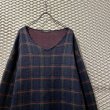 画像4: UNDER COVER - Cut-off Tartan Check Knit  (4)