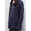 画像11: UNDER COVER - Cut-off Tartan Check Knit  (11)