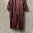 画像3: Used - Over Trench Coat (Burgundy) (3)