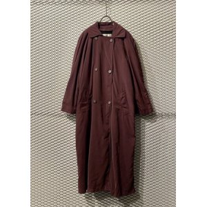 画像: Used - Over Trench Coat (Burgundy)