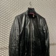 画像2: MACK DADDY - Fake Leather Blouson  (2)