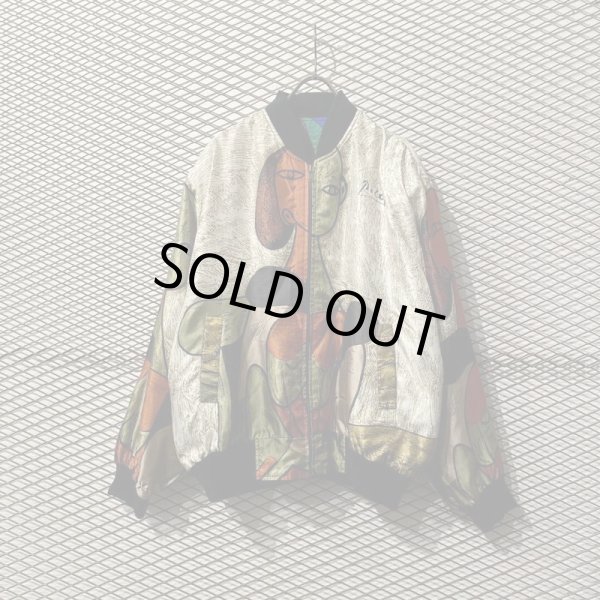 画像2: Picasso - 90's "Picasso" Reversible Silk Blouson (2)