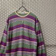 画像4: Yves Saint Laurent - 90's Border Knit (4)