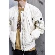 画像10: DIESEL - Rebuilding Bomber Jacket (White)  (10)