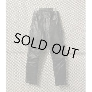 画像: Used - 80's Lace-up Leather Pants