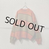 画像: ISSEY MIYAKE - 90's Distorted Border Knit