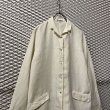 画像2: JIL SANDER - Open Collar Linen Shirt (2)