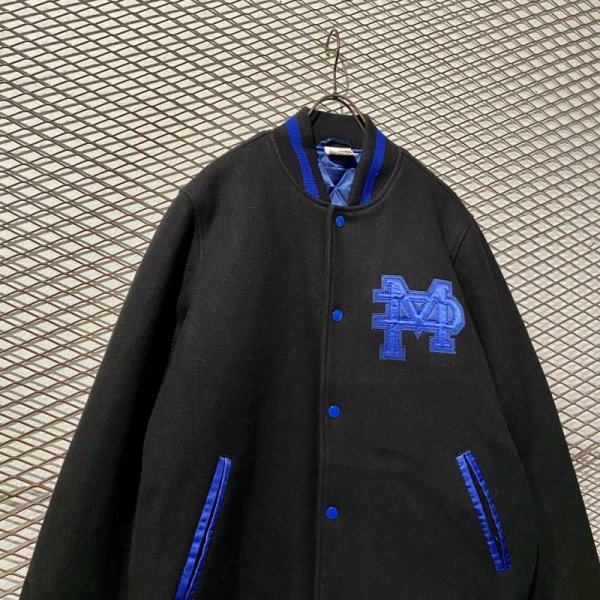 画像2: MASTERPIECE - Stadium Jacket (Black) (2)