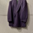 画像4: JUNKO KOSHINO - 90's Double Tailored Setup (Purple) (4)