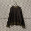 画像1: Yves Saint Laurent - 90's Geometric Pattern Knit (1)