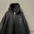 画像4: Bootleg Chrome Hearts - 90's Zip-up Hoodie (4)