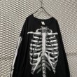 画像2: Used - "Bone" Big Long Sleeve Tee (2X) (2)