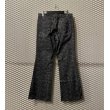 画像5: TORNADO MART - Python Pattern Flared Pants (5)