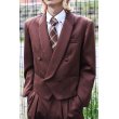 画像12: Used - Double Shawl Collar Setup (Brown) (12)