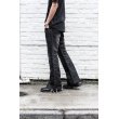 画像9: TORNADO MART -  Snake Lace-up Flared Denim Pants  (9)