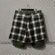 画像5: FACETASM - Shadow Check Docking Shorts (5)