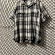 画像3: BAL - Shadow Check Open Collar Shirt (3)