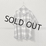 画像: BAL - Shadow Check Open Collar Shirt