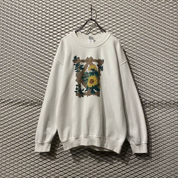 画像1: Used - "Sunflower" Sweat (1)