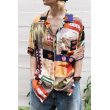 画像10: MOSCHINO - Multi Pattern Open Collar Shirt (10)