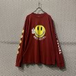 画像1: Used - Smile Long Sleeve Tee (1)