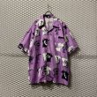 画像1: KANSAI - 90's "Laundry" Graphic Open Collar Shirt (1)