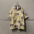 画像1: Karl Helmut - Patchwork Open Collar Shirt (1)