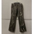 画像2: TORNADO MART - Lace-up Flared Denim Pants (2)