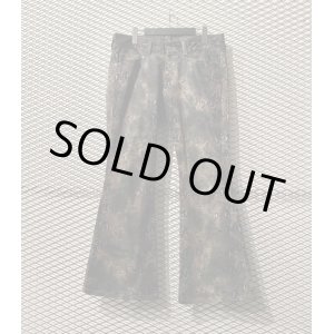 画像: TORNADO MART - Python Flare Pants